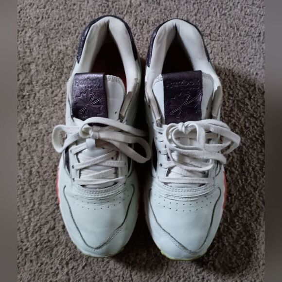 Reebok Classics Women's Rare LX 8500 Sneakers FACE X Stockholm Size 9 PRE-OWNED - Picture 2 of 6